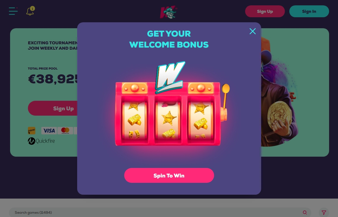 WildFortune.io Casino